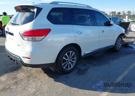 2015 Nissan Pathfinder Sl from USA, damaged, VIN 5N1AR2MN6FC662325